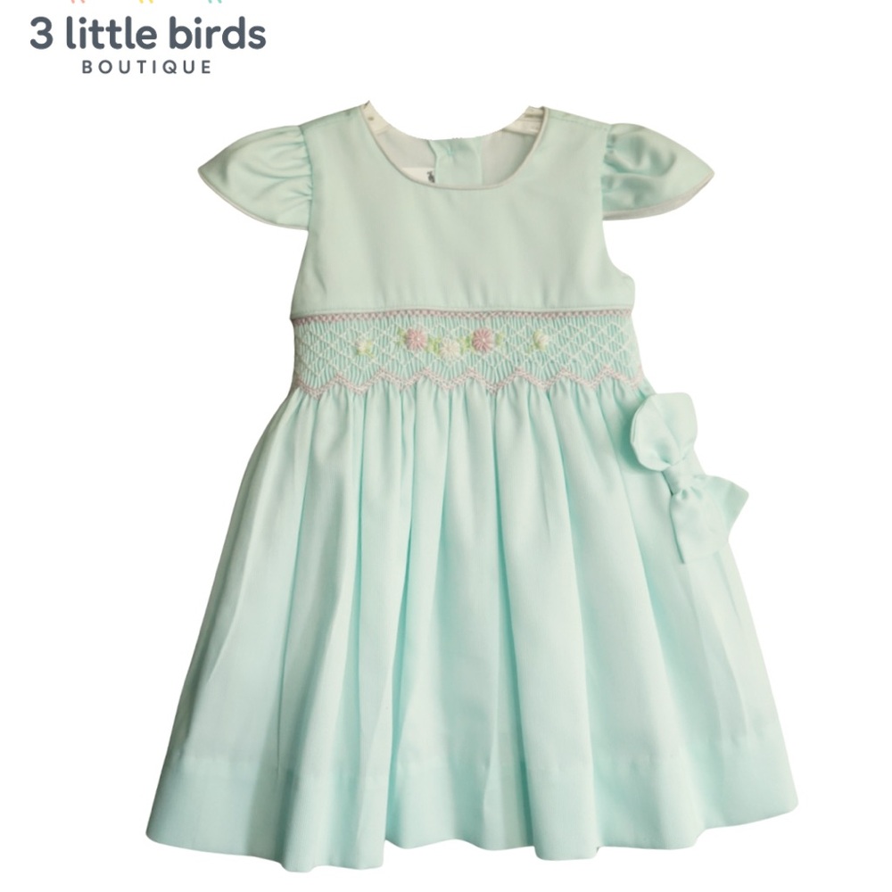 Mint Green Kids Dress